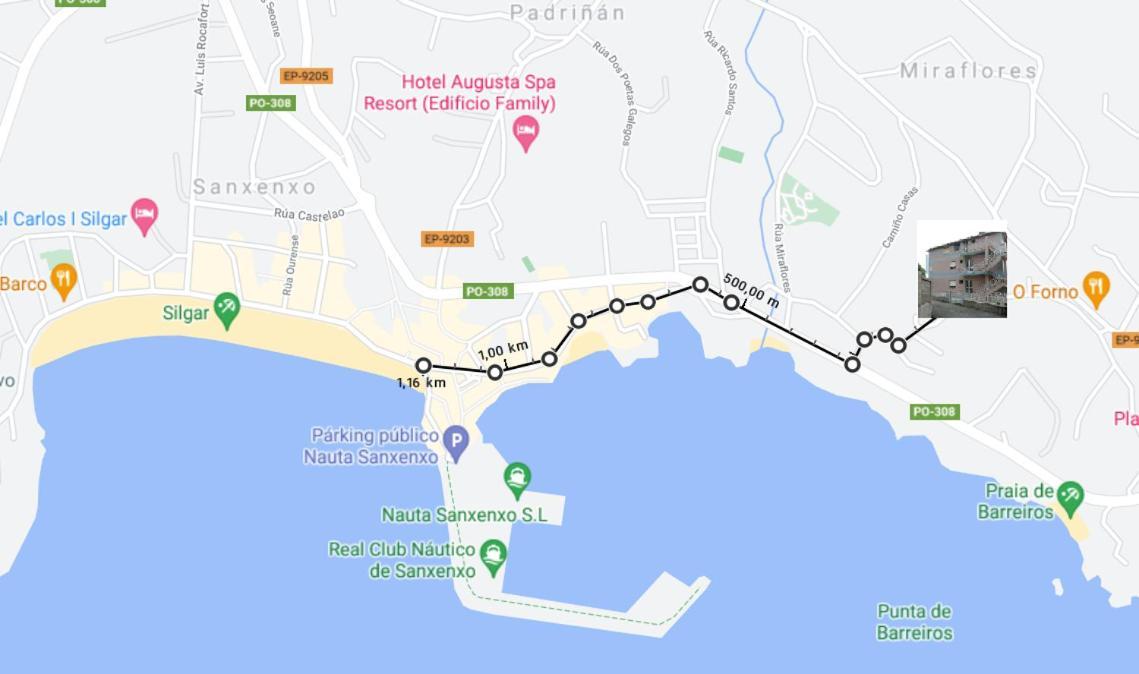Apartament Piso Silgar 10 Pax Sanxenxo Zewnętrze zdjęcie